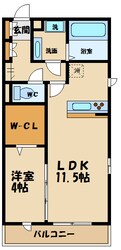 セレニティーステージの物件間取画像